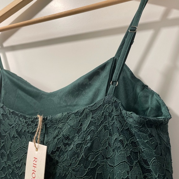 Sweetheart spaghetti strap lace maxi dress - Picture 13 of 14